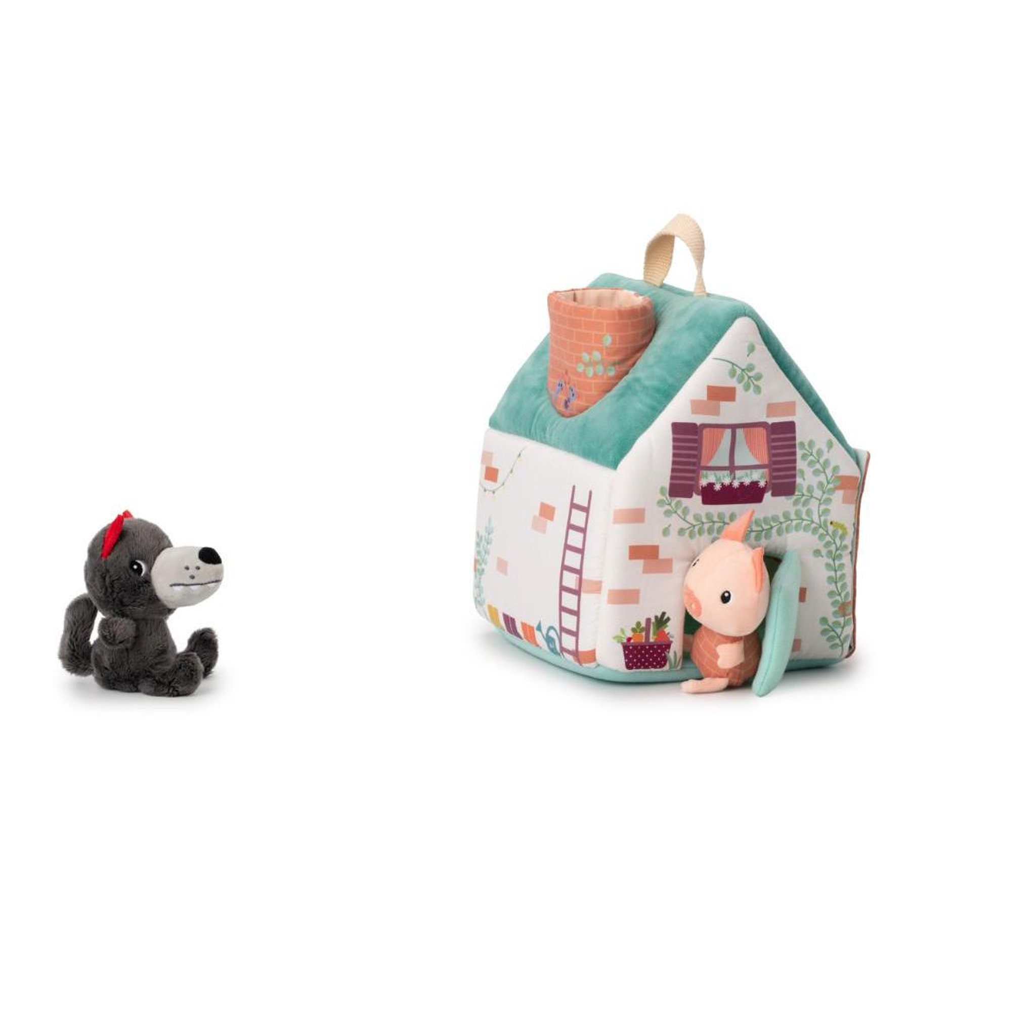 Voir la diapositive 3 : LILLIPUTIENS les 3 petits cochon et le loup