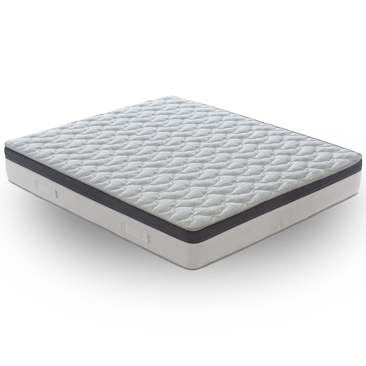 ILOVESLEEP Matelas Ressorts Ensachés POSITANO - Accueil Mémoire De Forme - Epaisseur 28 Cm