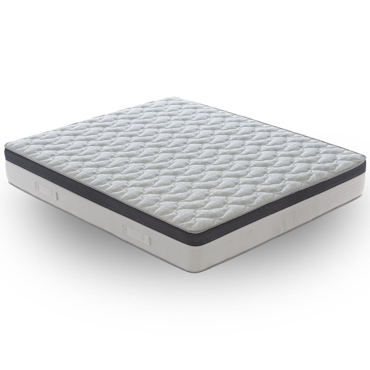 ILOVESLEEP Matelas Ressorts Ensachés POSITANO - Accueil Mémoire De Forme - Epaisseur 28 Cm