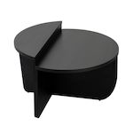 Habitat et Jardin Table basse en bois  Orion  - 90 x 60 x 30 cm - Bois Noir