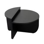 Habitat et Jardin Table basse en bois  Orion  - 90 x 60 x 30 cm - Bois Noir