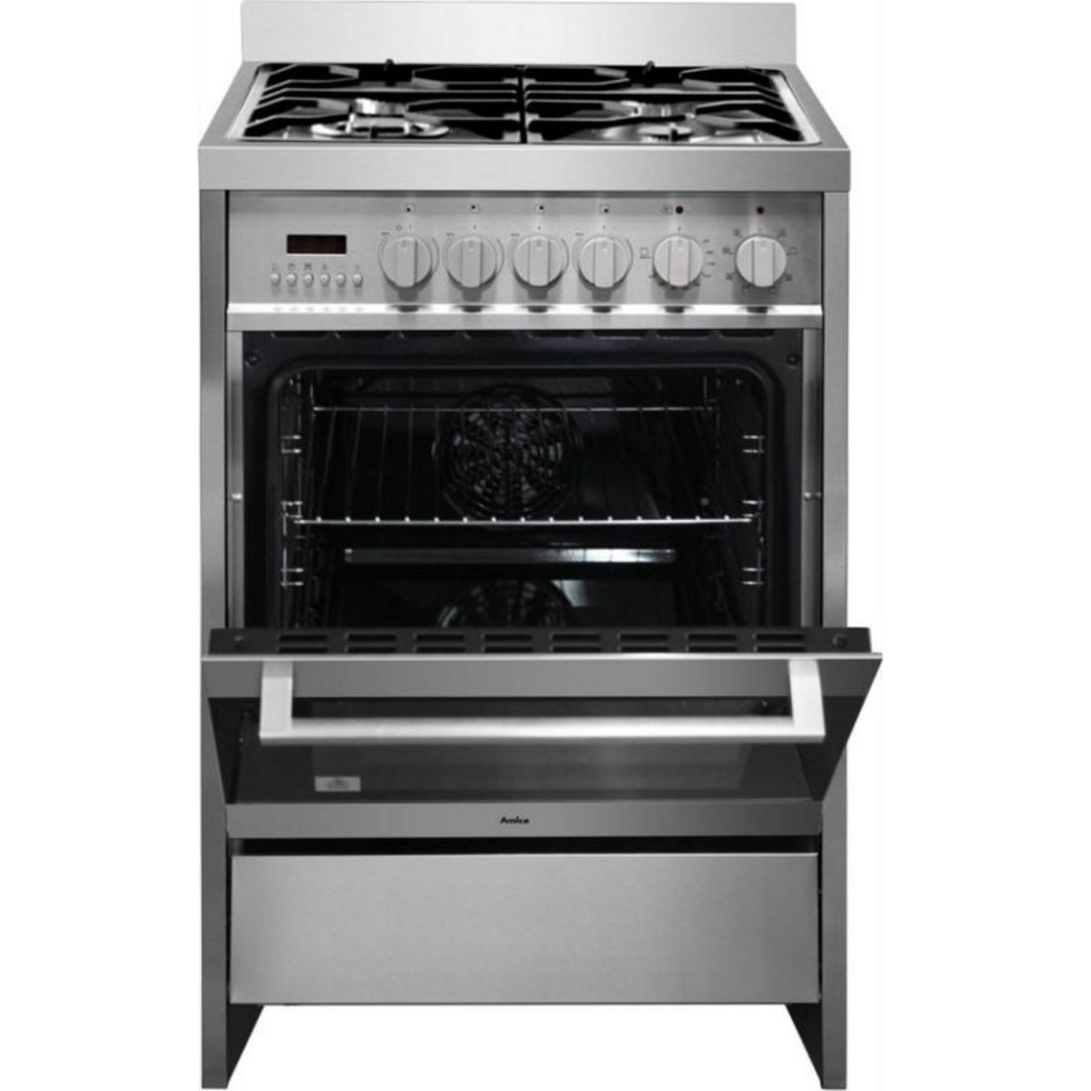 Amica Cuisinière gaz a 68l 4 feux inox - acme2005x
