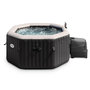 Voir la diapositive 1 : INTEX Spa gonflable PureSpa Carbone octogonal Bulles et Jets 4 places - Intex