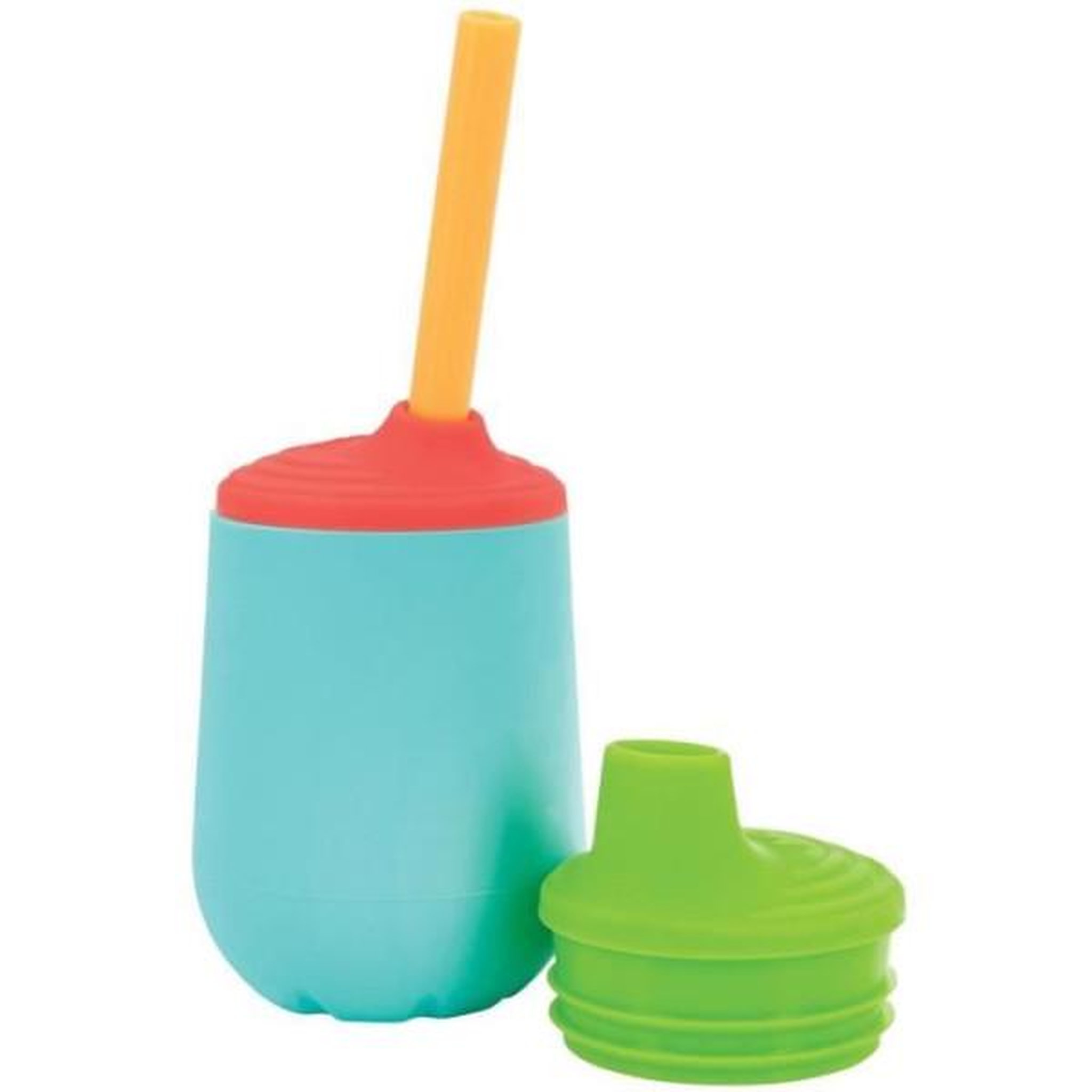 NUBY Tasse d'apprentissage - nuby - silicone - 120 ml - des 6 mois - mulitcolore