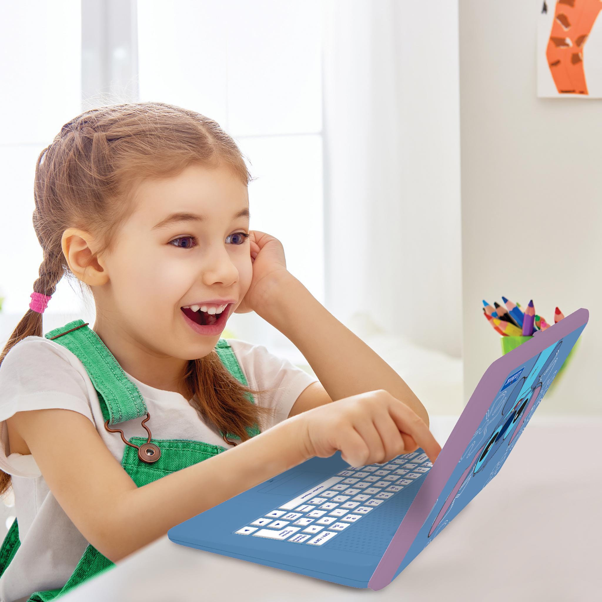 Voir la diapositive 4 : Lexibook Ordinateur portable éducatif bilingue Stitch (EN/FR)