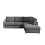 Voir la diapositive 6 : LISA DESIGN Will - canapé d'angle droit - convertible - 5 places - en tissu