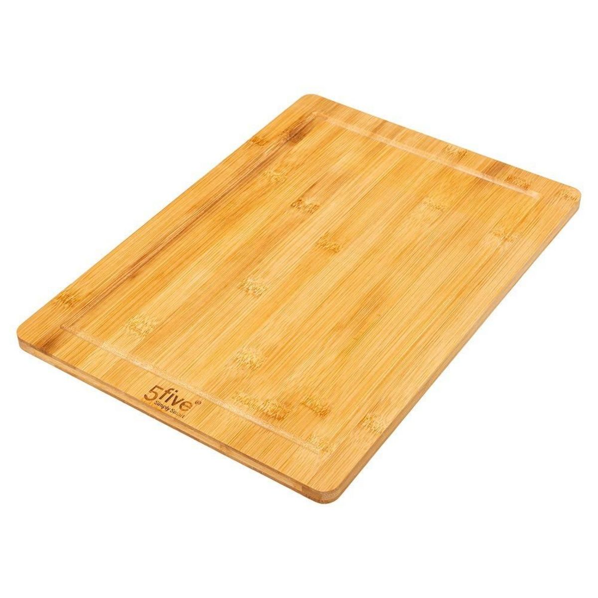 ATMOSPHERA Planche à découper avec 3 couteaux bambou