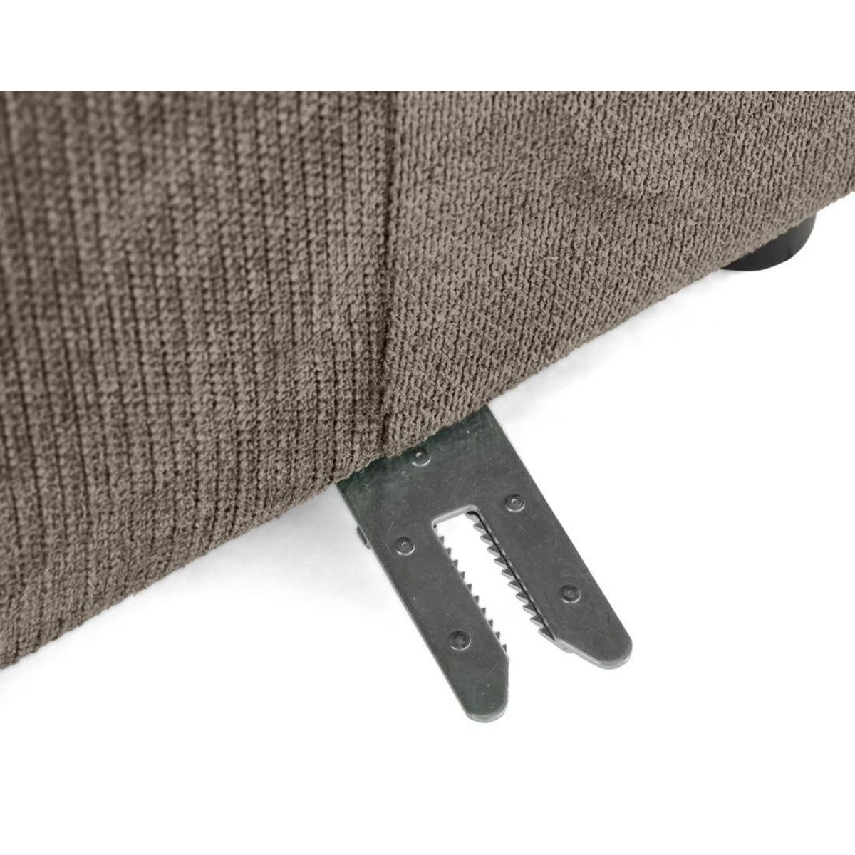 LISA DESIGN Debbie - module d'assise gauche en tissu texturé