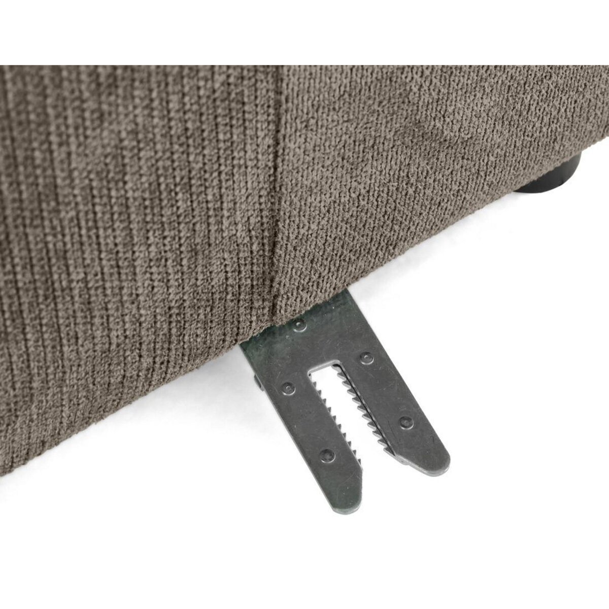 LISA DESIGN Debbie - module d'assise gauche en tissu texturé