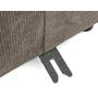 Voir la diapositive 3 : LISA DESIGN Debbie - module d'assise gauche en tissu texturé