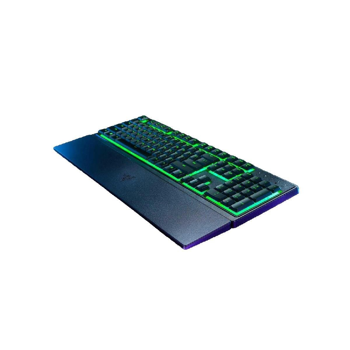 Razer Clavier gamer Razer Ornata V3 X rétroéclairage LED RGB USB QWERTZ