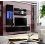 Voir la diapositive 4 : Paris Prix Meuble TV Mural Design  Fly III  170cm Noir