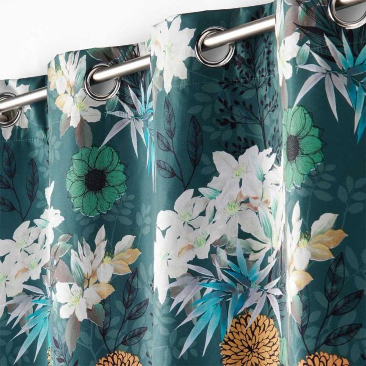 Paris Prix Rideau à Œillets Occultant  Osaka  135x260cm Bleu