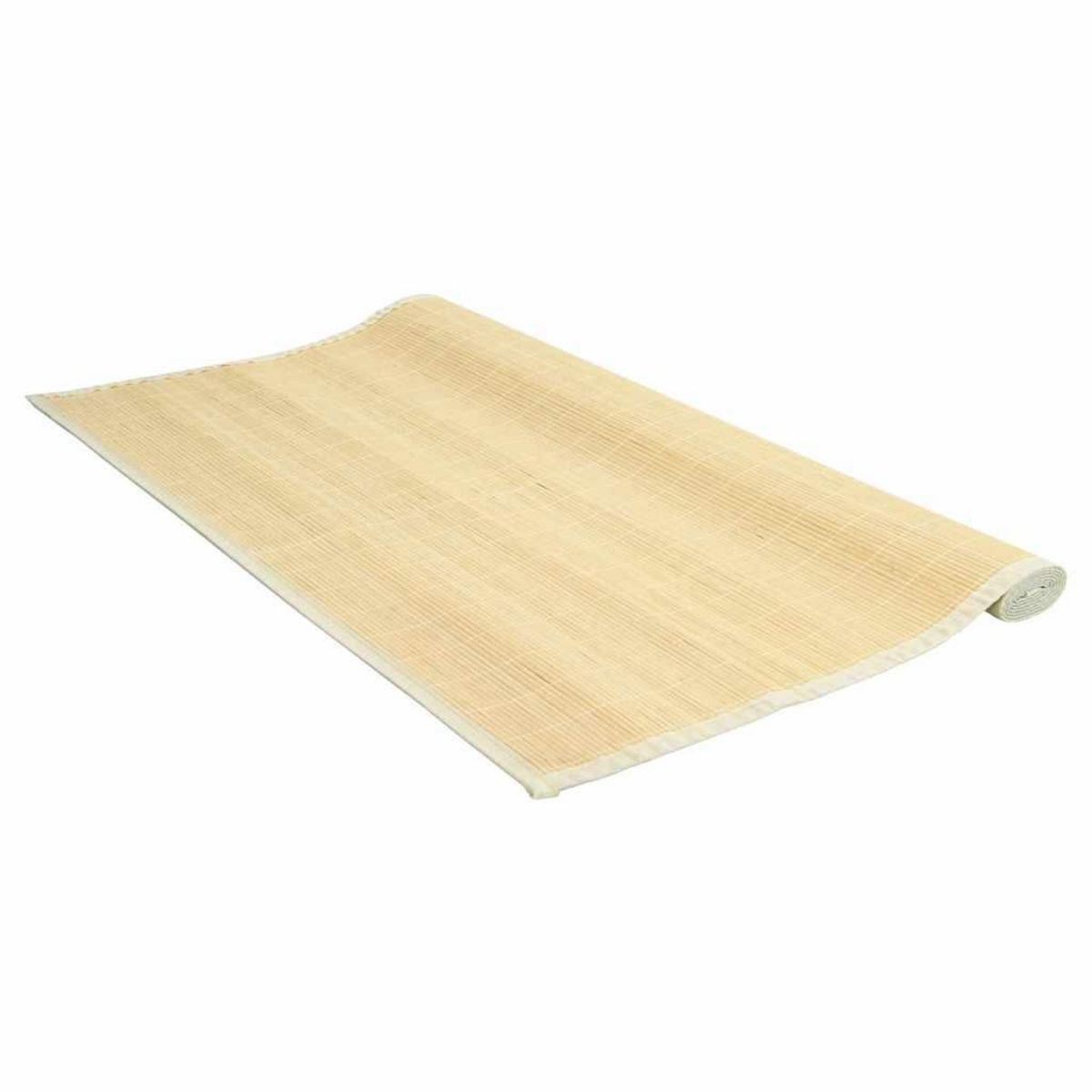 VIDAXL Tapis en bambou 160x230 cm Naturel
