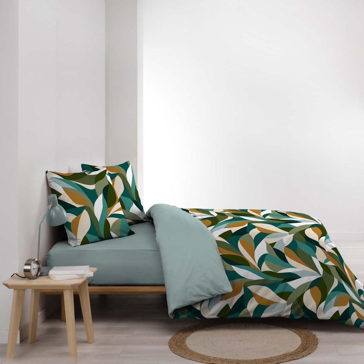 Paris Prix Parure de Lit 3 Pièces  Swan  200x200cm Multicolore