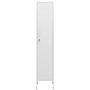 Voir la diapositive 3 : VIDAXL Armoire à casiers Blanc 35x46x180 cm Acier