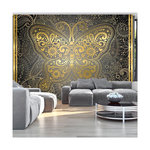 Paris Prix Papier Peint  Golden Butterfly. Coloris disponibles : Multicolore