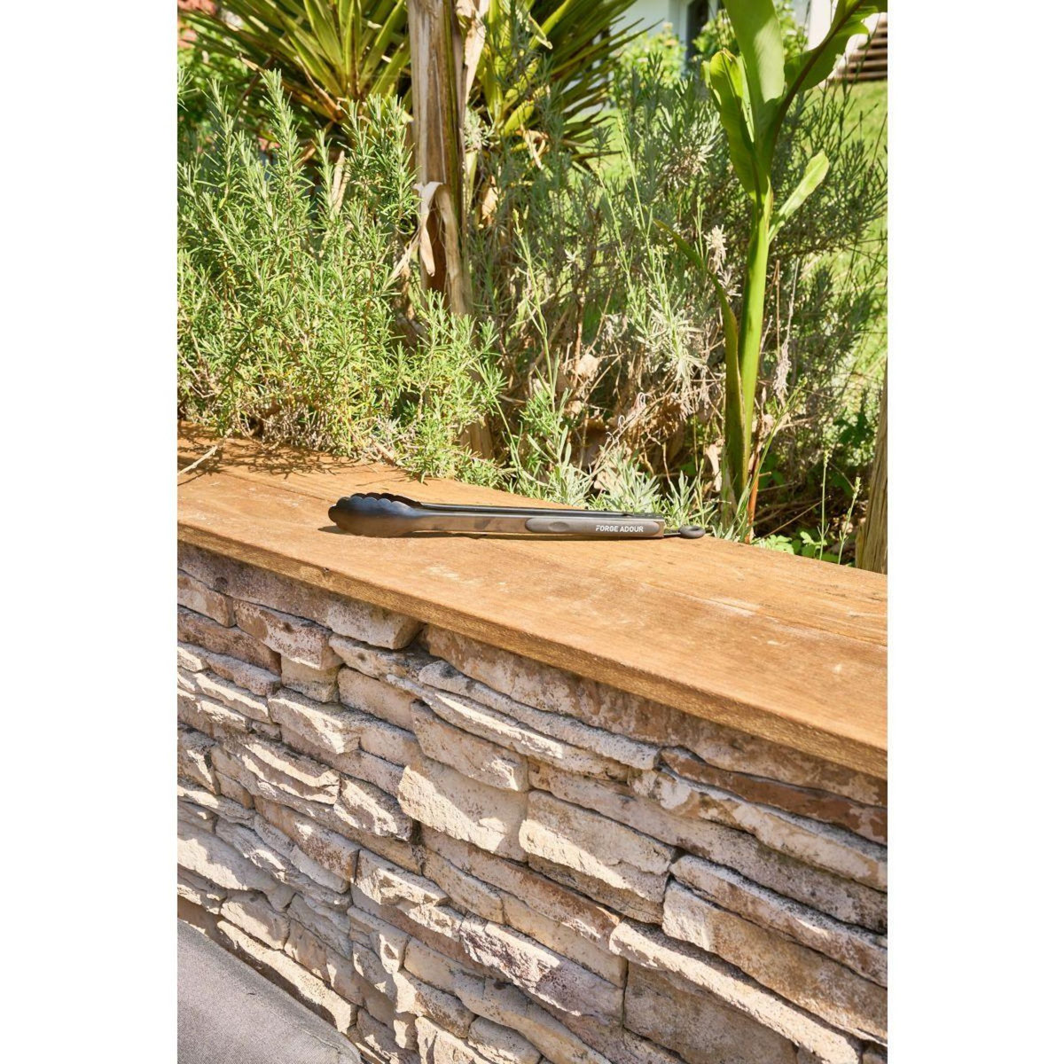 FORGE ADOUR Ustensile plancha Courte Titane