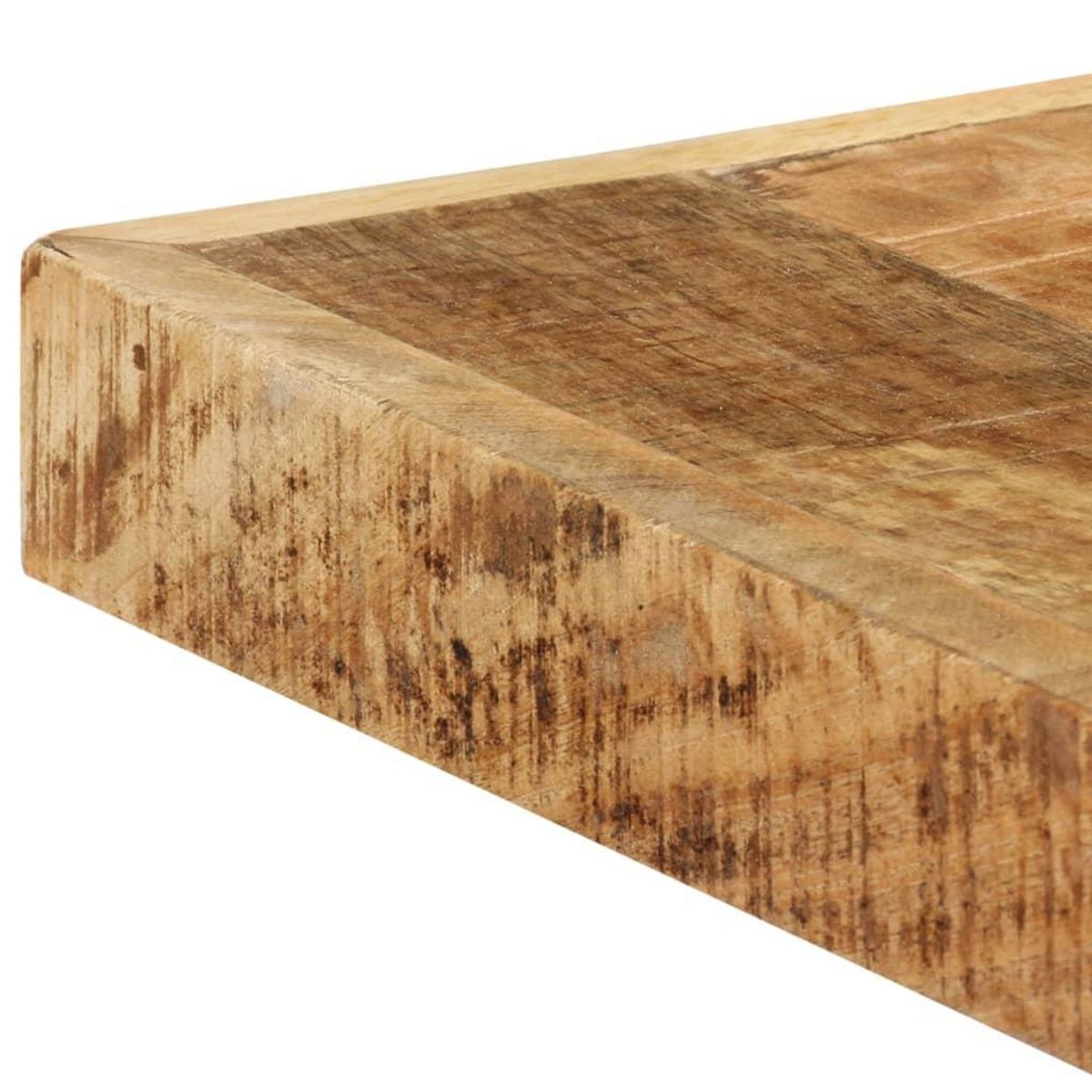 VIDAXL Table a manger 160x80x75 cm Bois de manguier massif brut