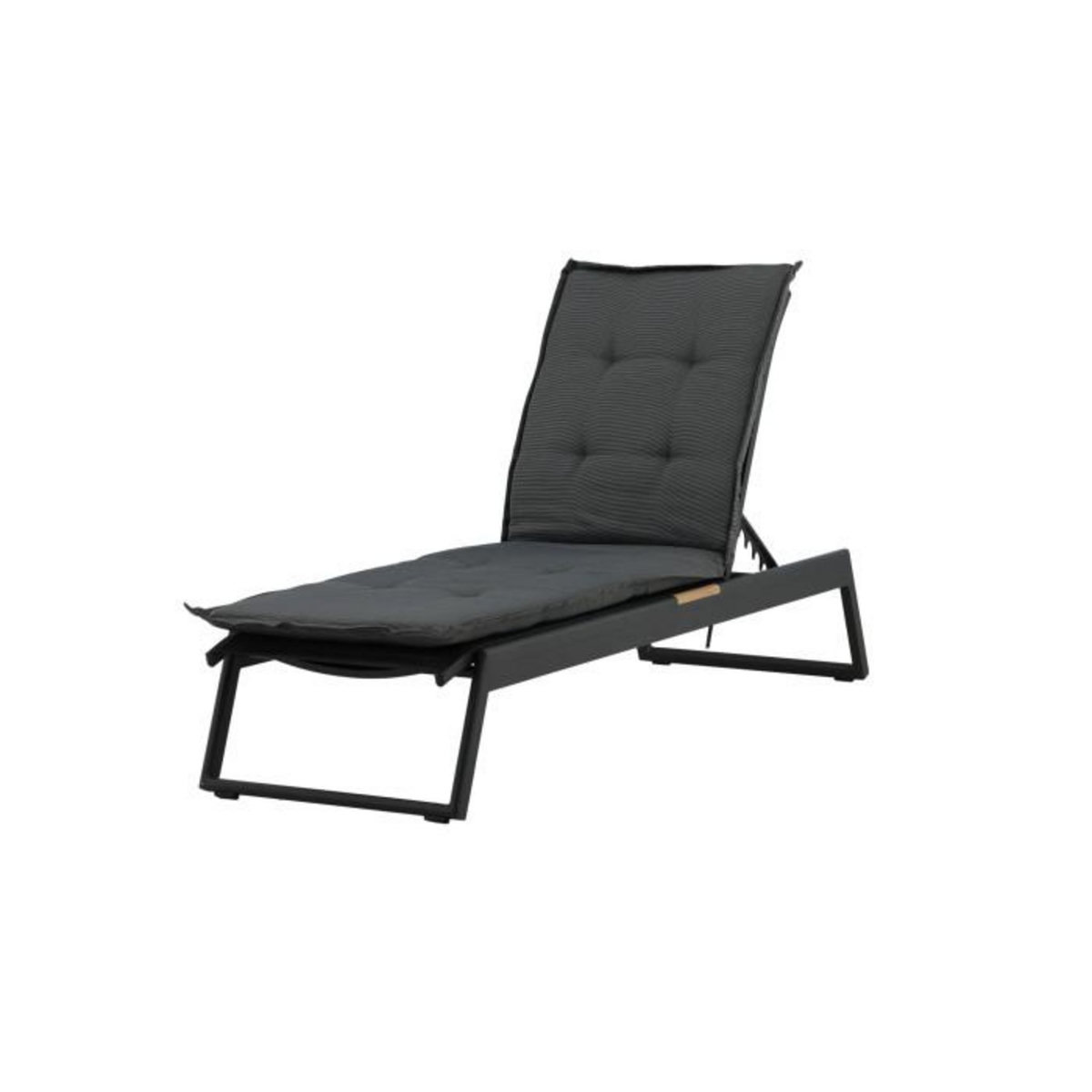 Paris Prix Coussin de Chaise Longue  Hanna  193cm Gris