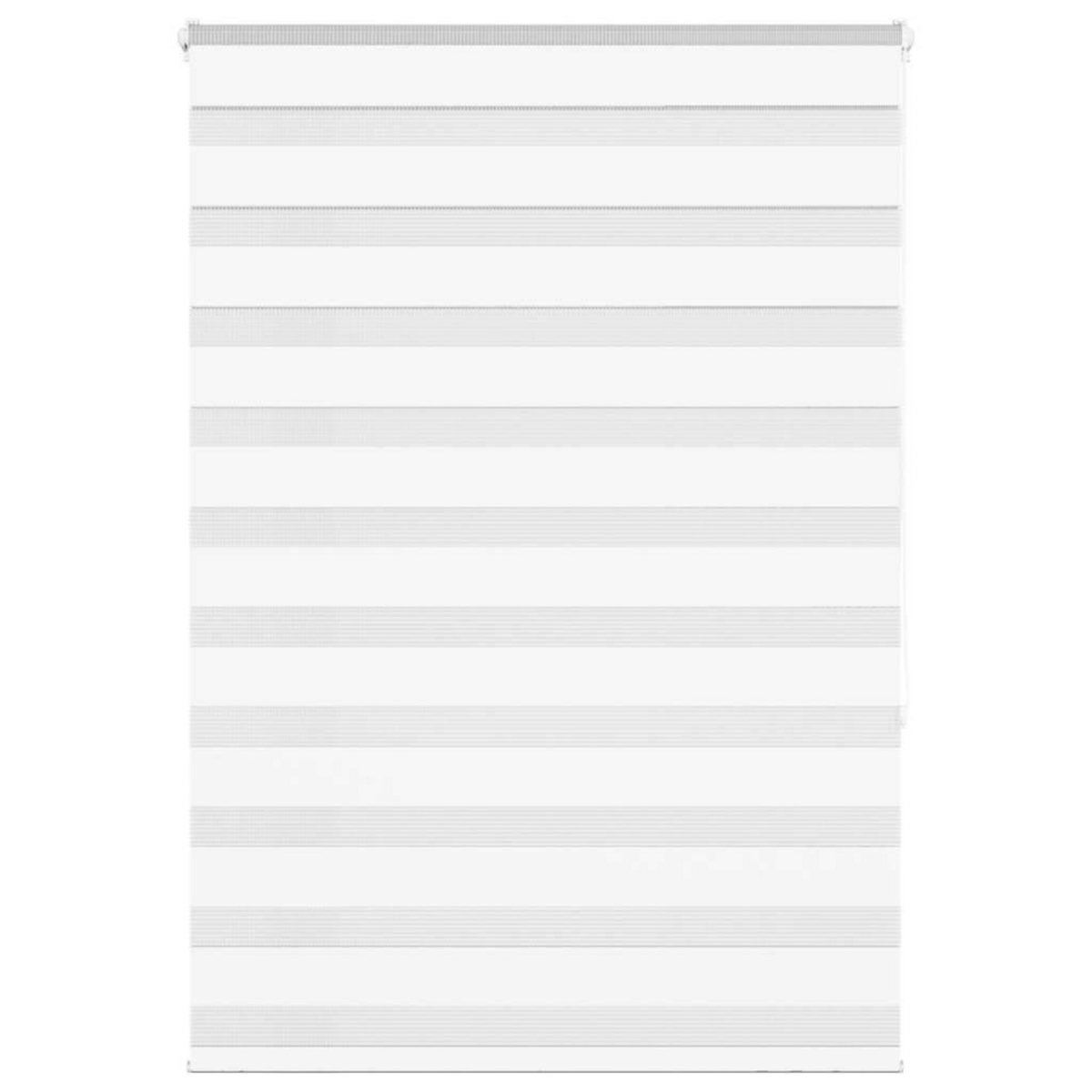 VIDAXL Store zebre blanc 115x150 cm largeur du tissu 110,9cm polyester