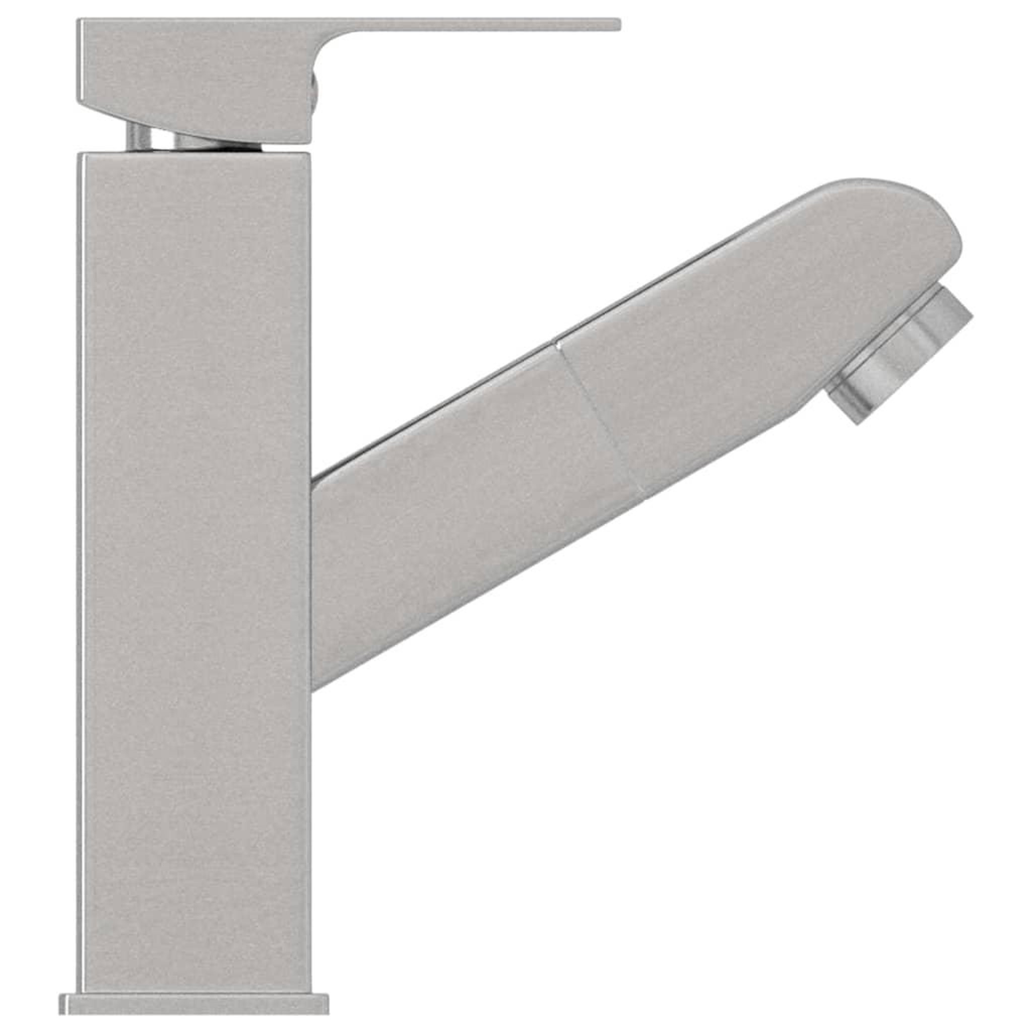Voir la diapositive 4 : VIDAXL Robinet de lavabo retractable de bain Argente 157x172 mm