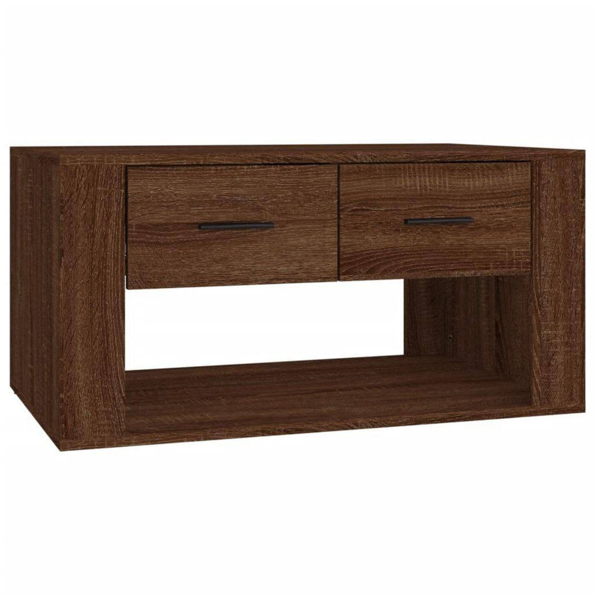 VIDAXL Table basse Chene marron 80x50x40 cm Bois d'ingenierie