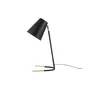 Leitmotiv Lampe à poser design Noble - H. 46 cm - Noir