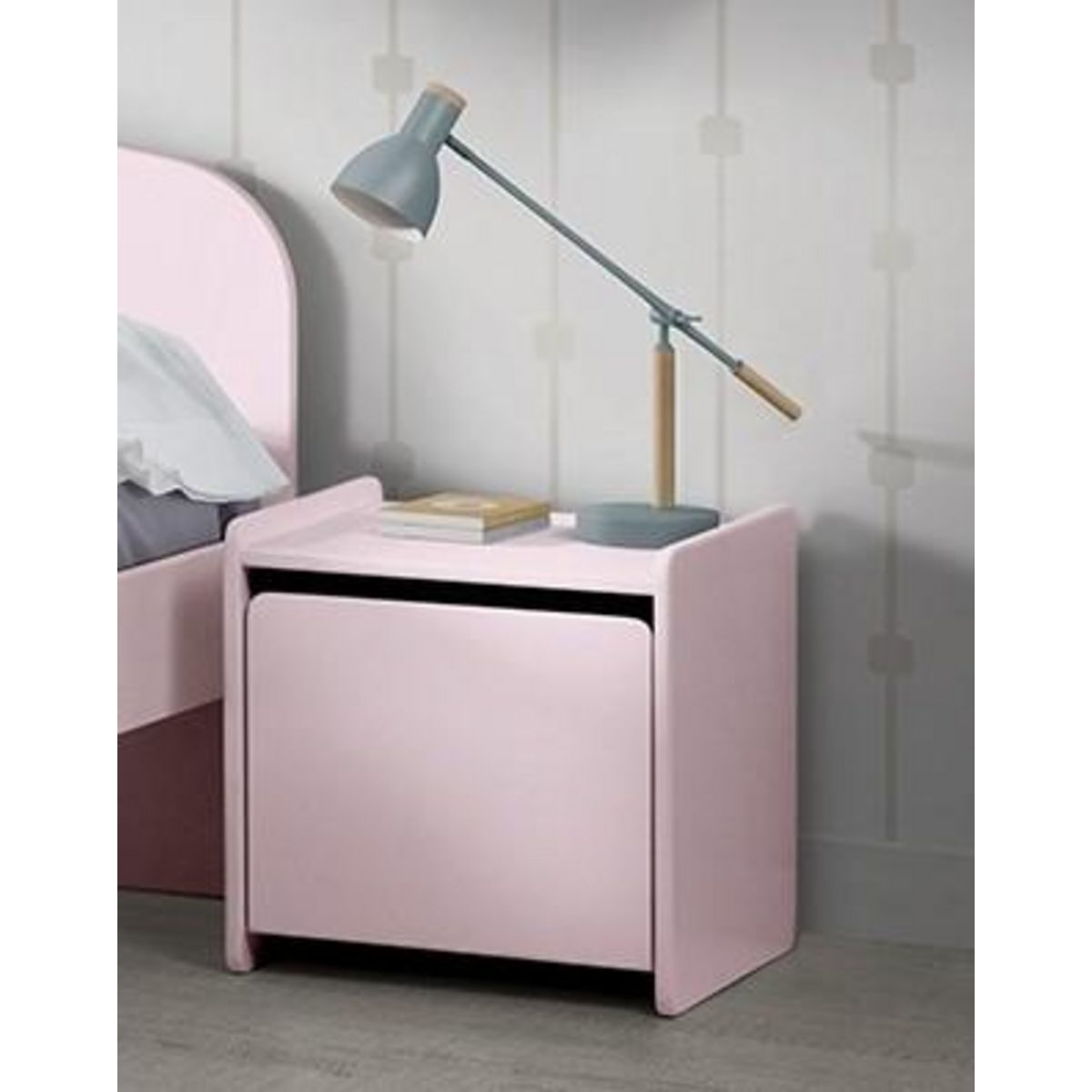 Table de chevet enfant 1 porte KID