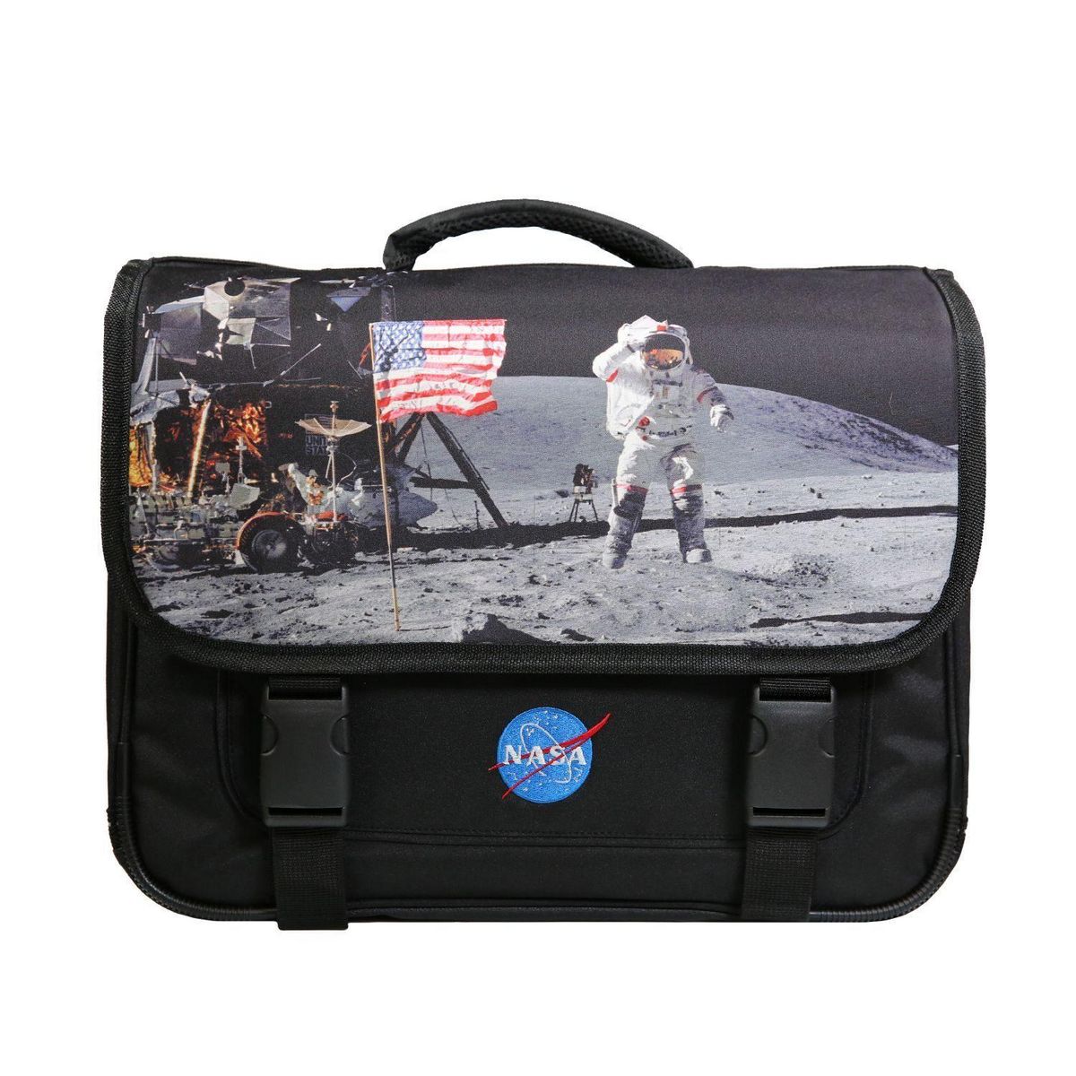 Bagtrotter Cartable 38 cm Nasa Astronaute Noir Bagtrotter