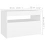 Voir la diapositive 6 : VIDAXL Tables de chevet avec lumieres LED 2 pcs blanc 60x35x40 cm