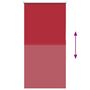 Voir la diapositive 5 : VIDAXL Store enrouleur occultant rouge largeur du tissu 60,7 cm