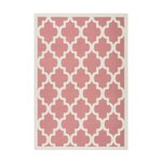 Paris Prix Tapis Vintage à Poils Courts  Manolya  Rose. Coloris disponibles : Rose