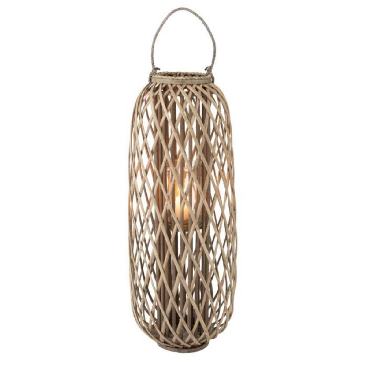 Paris Prix Lanterne Design en Bois  Willow  96cm Gris