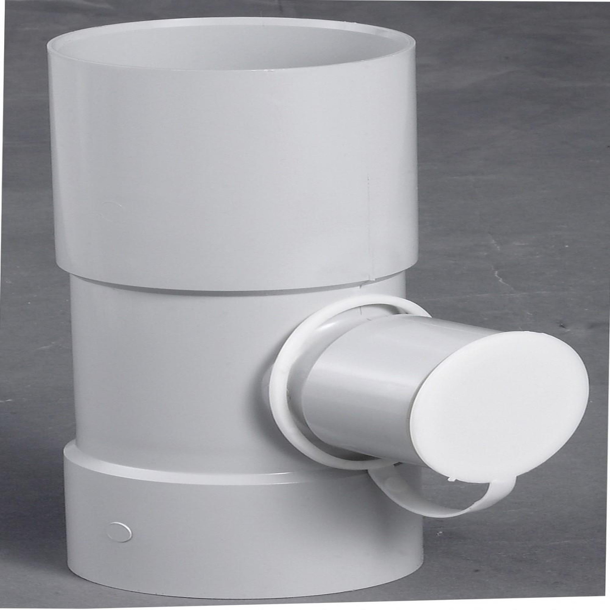 GIRPI Collecteur d'eau pvc gris GIRPI, Dév.16 cm Diam.50 mm