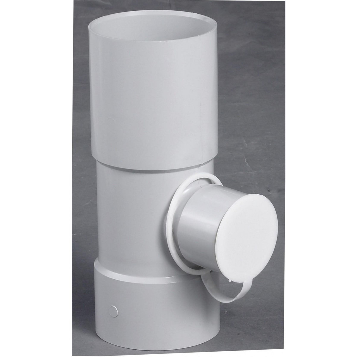 GIRPI Collecteur d'eau pvc gris GIRPI, Dév.16 cm Diam.50 mm