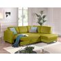 Voir la diapositive 3 : LISA DESIGN Brooke - canapé d'angle droit - convertible - 5 places - en velours