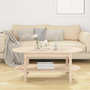 Voir la diapositive 3 : VIDAXL Table basse 110x55x45 cm Bois massif de pin