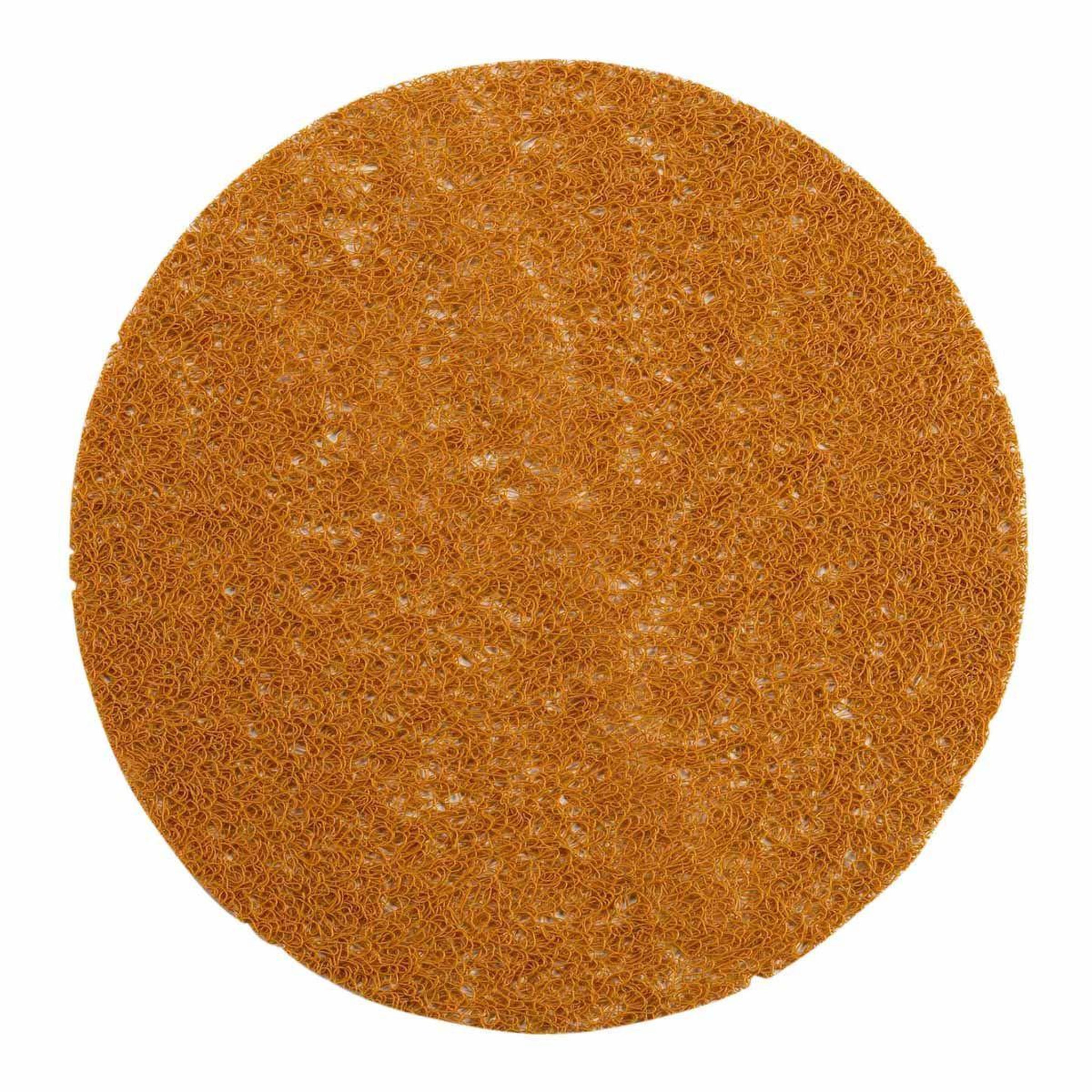 Douceur d'Intérieur Set de table rond  tortilla  38cm moutarde