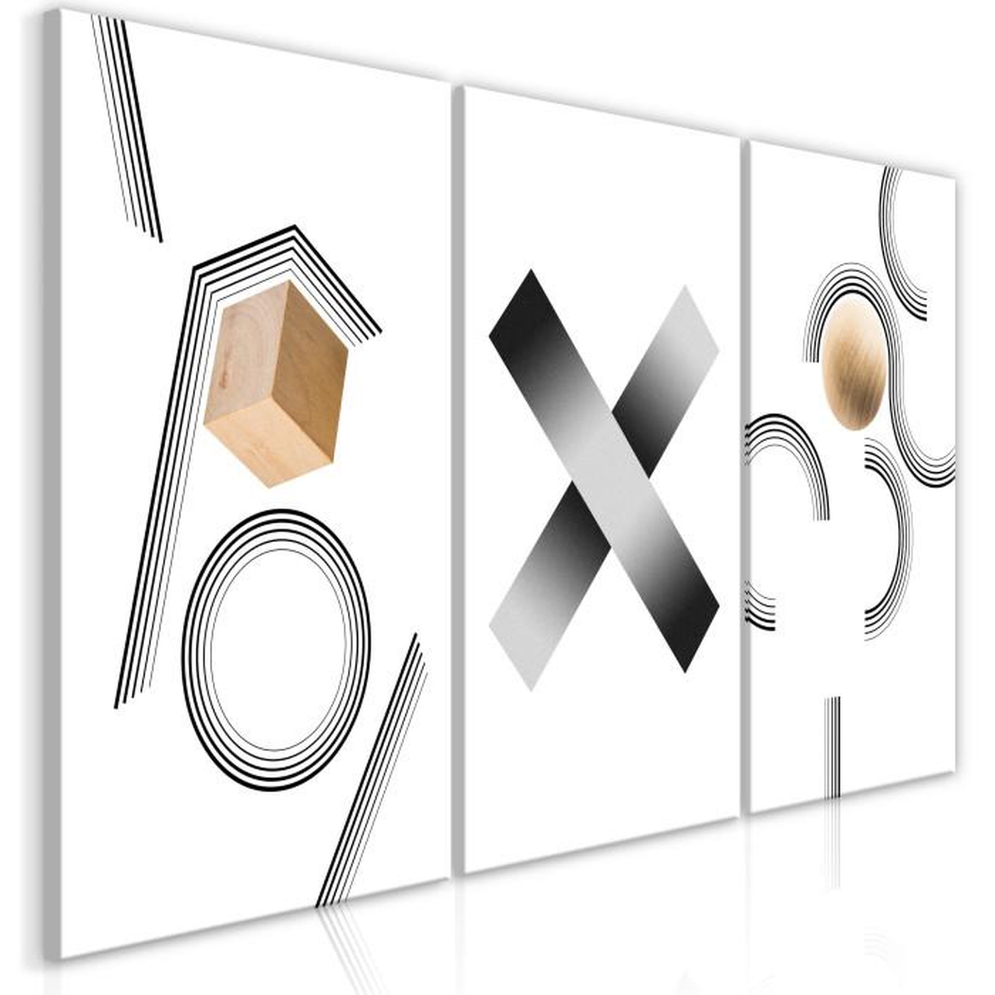 Paris Prix Tableau Imprimé  Geometry Collection. Coloris disponibles : Multicolore