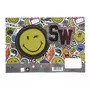  Cahier de dessin Smiley livre de coloriage Stickers Regle Pochoir Emoji