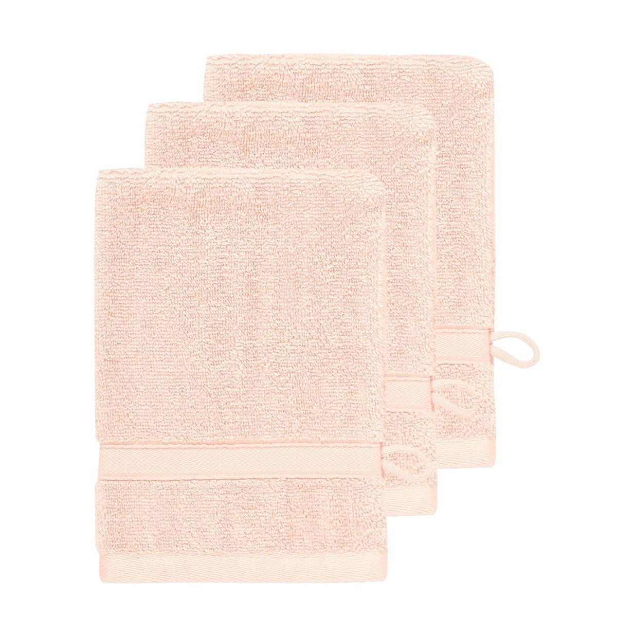 Sensei Maison Lot de 3 gants de toilette 600 g/m² SENSILK - 16x22 cm