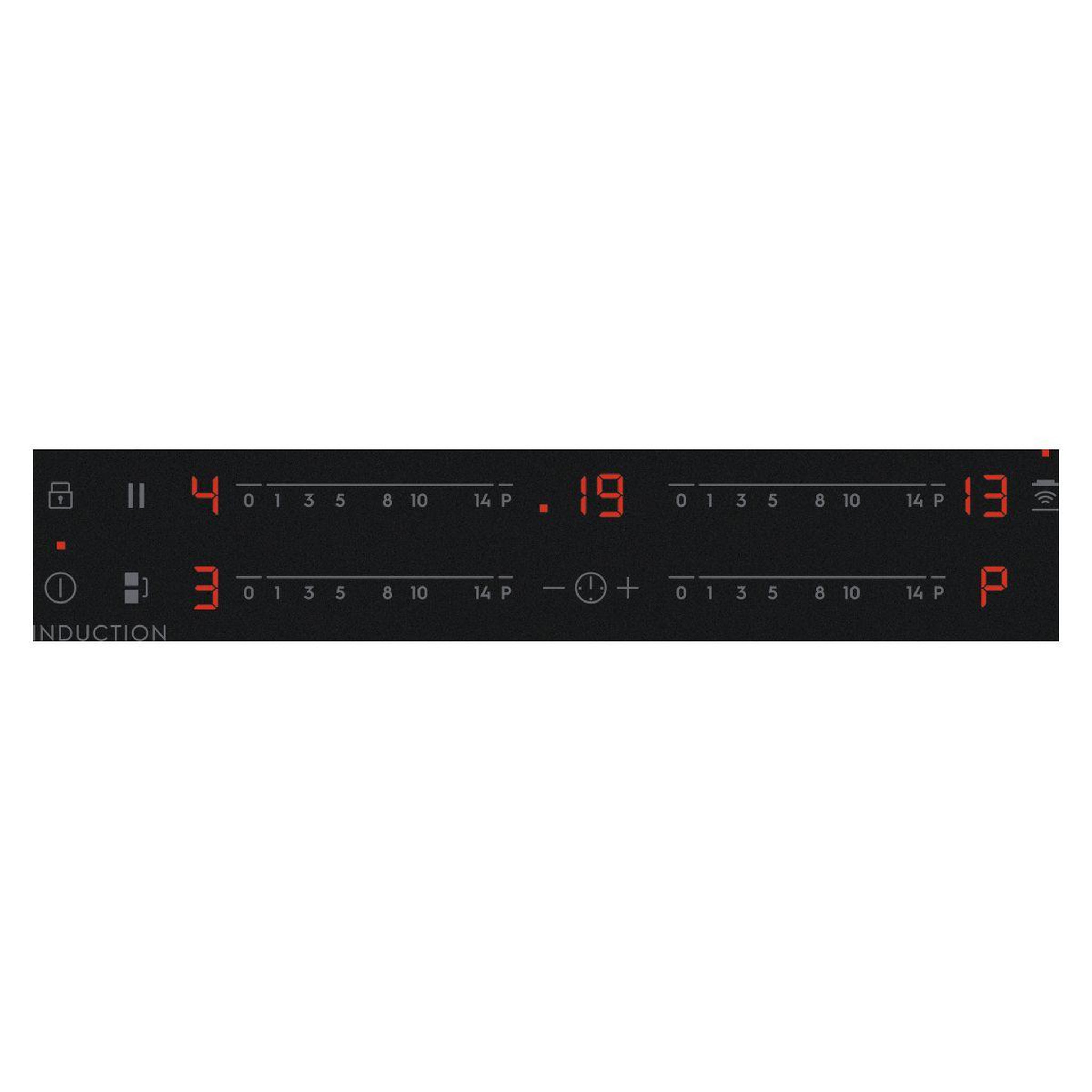 Voir la diapositive 4 : ELECTROLUX Plaque induction EIV63443CT SaphirMatt SE- Anti-rayures et Zone Flex