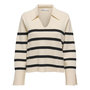 Voir la diapositive 1 : Only Pull Ecru/Noir Femme Only Monica