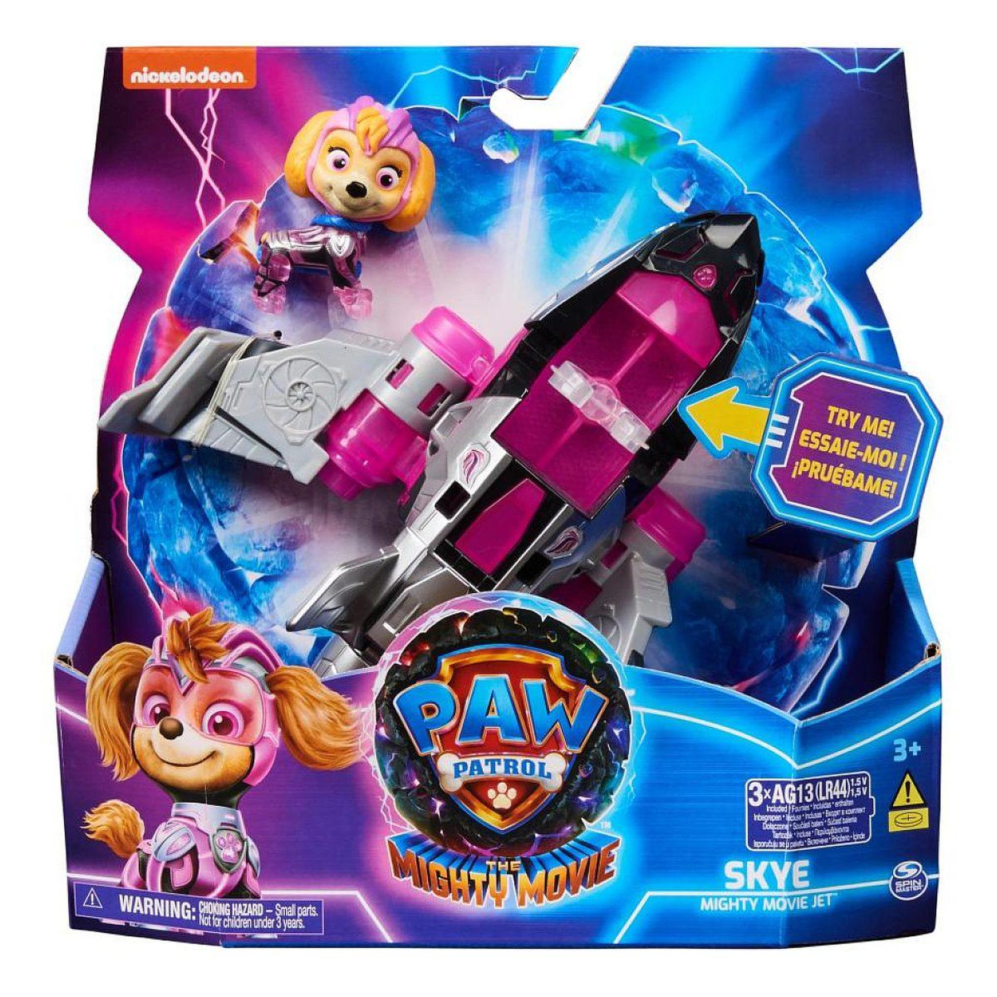 SpinMaster Vehicule + figurine stella la super patrouille - le film