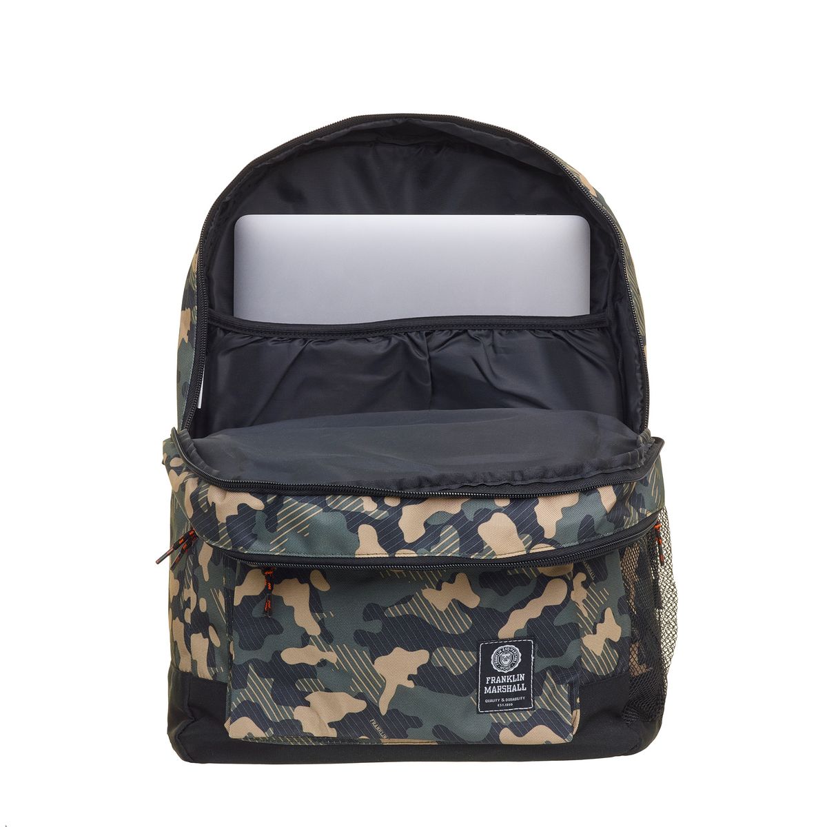 FRANKLIN AND MARSHALL Sac à dos 2 compartiments kaki
