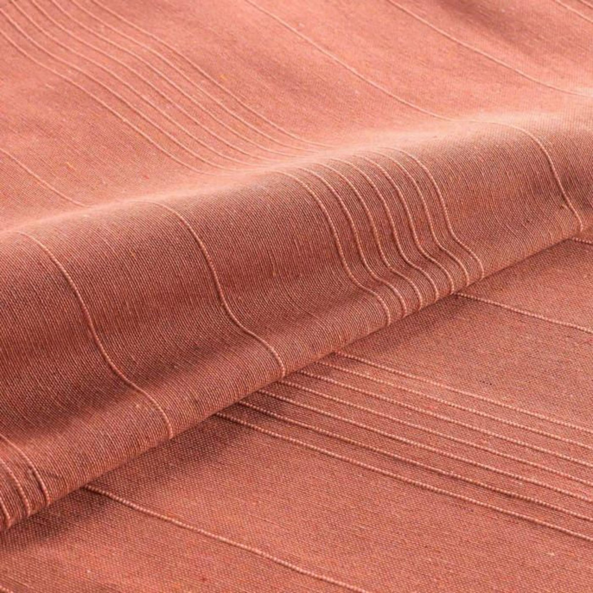 Paris Prix Plaid Uni en Coton  Lucile  180x220cm Rose