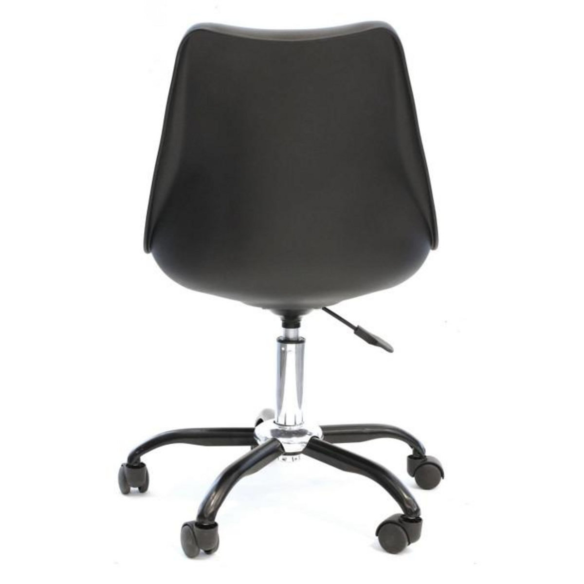 Paris Prix Lot de 2 Chaises à Roulettes  Kiruna  92cm Noir