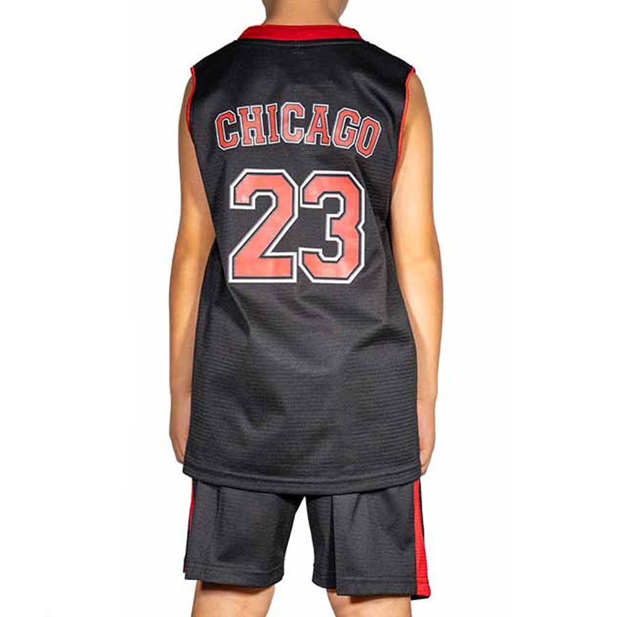 Voir la diapositive 3 : SPORTZONE Chicago Bulls Maillot de basket /Rouge Enfant Sport Zone