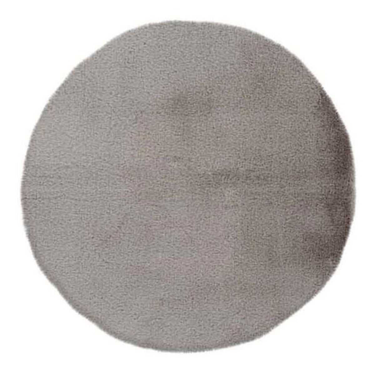 Paris Prix Tapis de Bain Fait à la Main  Rabbit  100cm Gris Clair